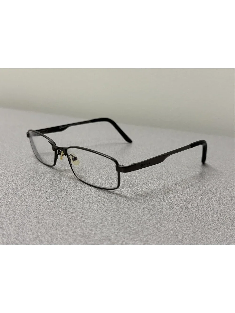 Gargoyle Voyager G Sport Gunmetal Eyeglasses Rectangle Frames 54[]17-140